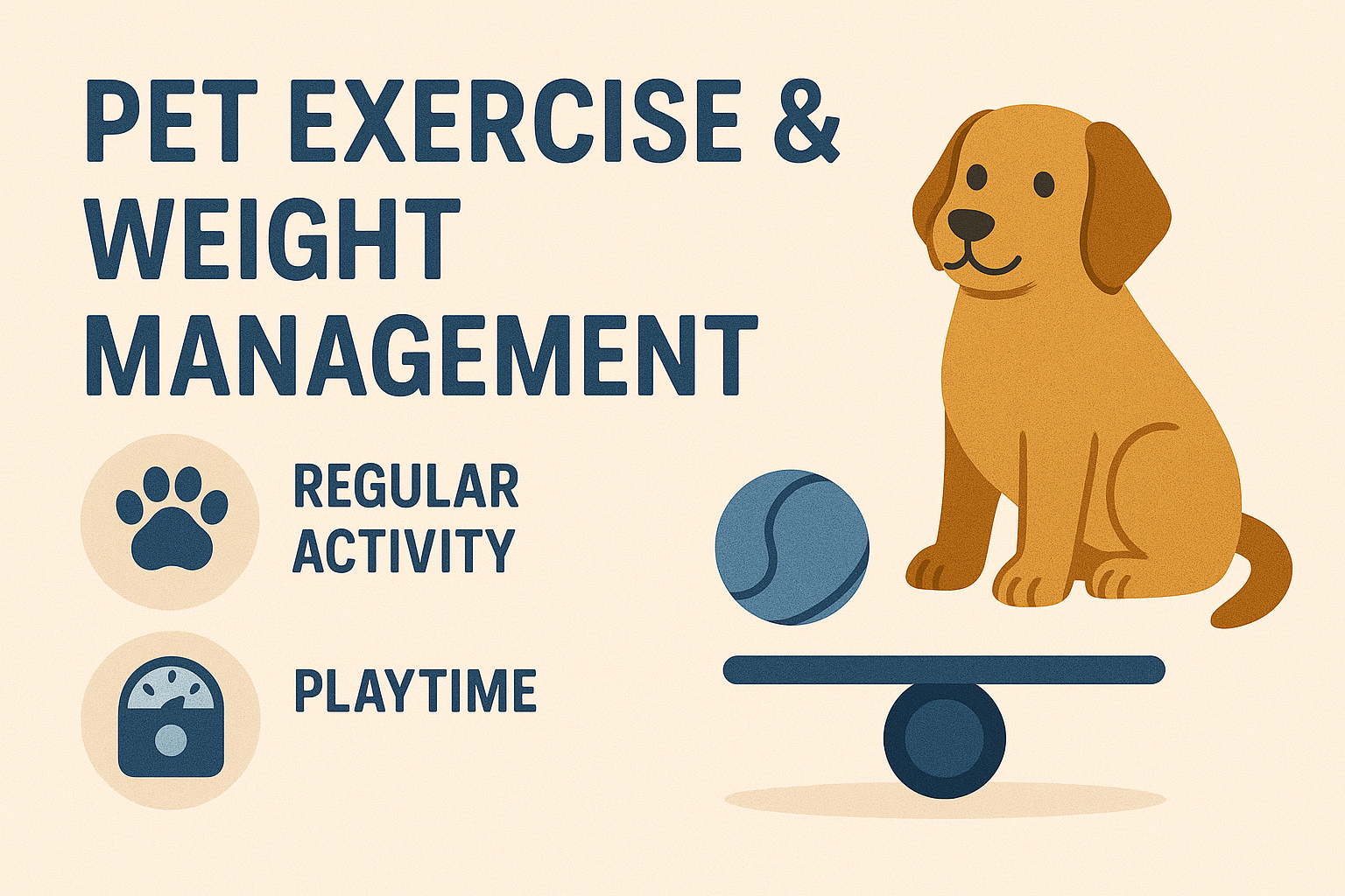 宠物运动与体重管理